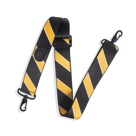 2 inch Wide Polyester Case Strap / Black, Yellow