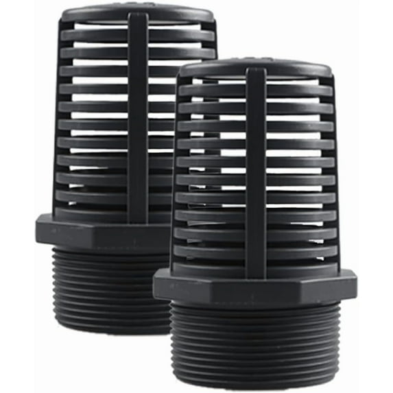 2-inch threaded suction and overflow filter, 2-inch screen strainer (2 ...