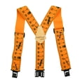 thumbnail image 1 of 2 inch width fully elastic Y shape non-metal Airport Free Suspenders for work, 1 of 5