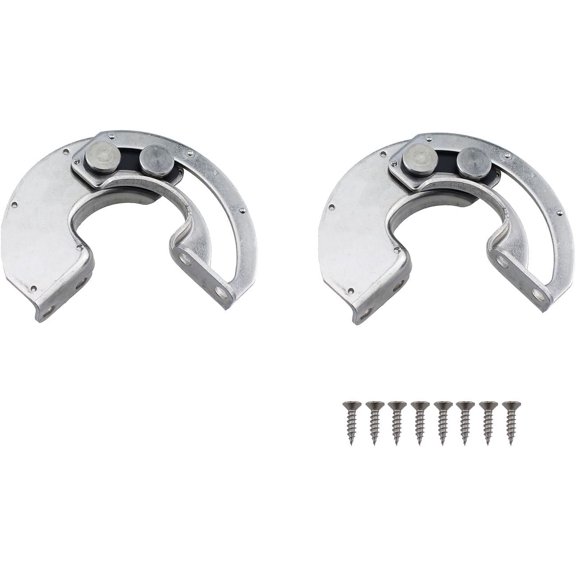 2 industrial hardware switches 304 stainless steel 90-degree limit arc hinges hidden sliding hinges length 76/3 inches suitable for fire doors and industrial enclosures and distribution boxes