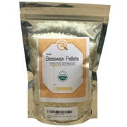2 lb 100% Pure Natural White Beeswax Pellets for Crafting Candle Making
