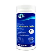 2 lbs 1 inch CHL0RINE TABLETS for Pool Inflatable Pools
