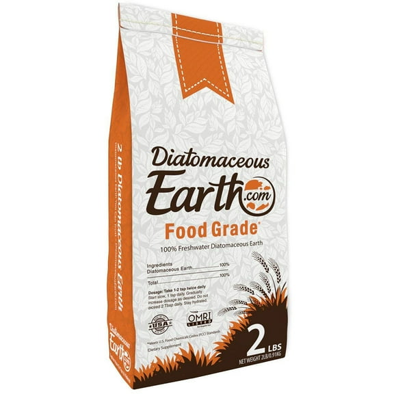 2 lbs Bag Food Grade Diatomaceous Earth