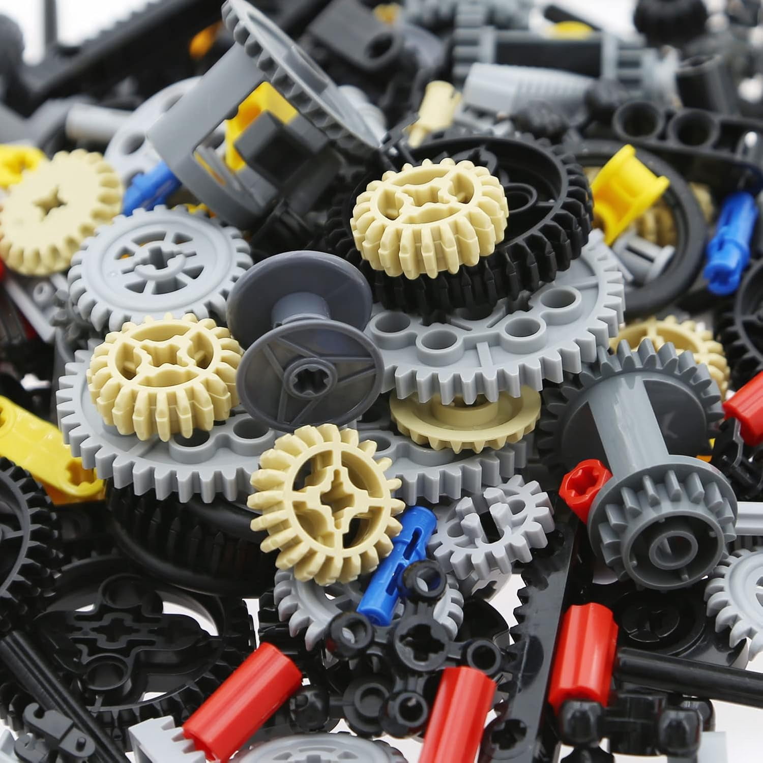 One Part Block 2 lbs Technic Blocks Parts, Compatible with Lego TECHNIC, for Technical ...