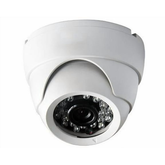 2 megapixel 1080P HD-CVI security IR dome camera, 3.6mm lens, white