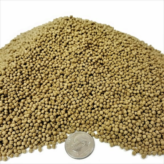 2 mm (1/16") Krill & Brine Shrimp Tropical Fish Growth Floating Pellets...1/2-lb