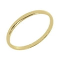 thumbnail image 1 of 2 mm 14K Gold Wedding Band Plain Low Dome Style Ring, 1 of 3