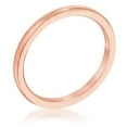 thumbnail image 1 of 2 mm IPG Rose Goldtone Stainless Steel Wedding Band, 1 of 1
