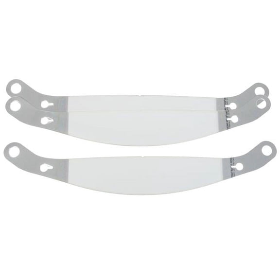 2 mm Thick Perimeter Seal Tear Off Helmet Shield with ST5 Plastic Stilo, Clear - Set of 30
