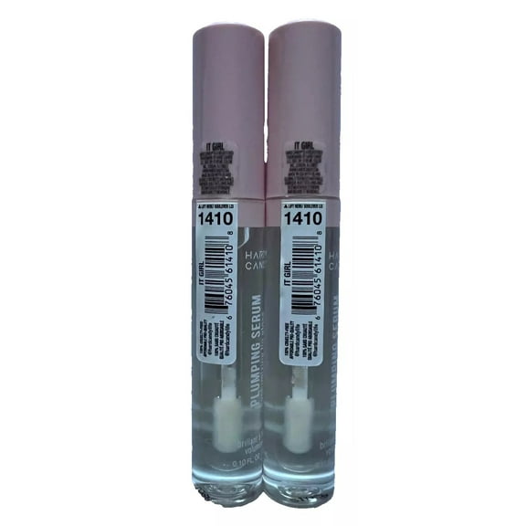2 of Hard Candy Plumping Serum Volumizing Lip Gloss 1410 IT GIRL Pack of TWO