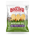 thumbnail image 1 of 2 oz Boulder Canyon AvoOil Malt Vinegar & Sea Salt Kettle Chip, 1 of 4