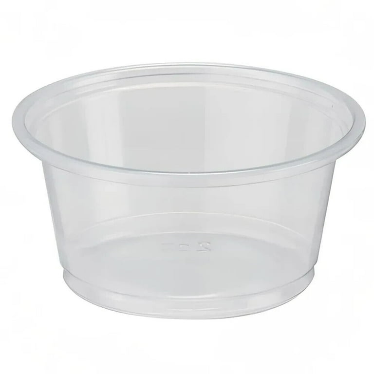 YOCUP 2 oz Clear PP Plastic Portion Cup - 2500/Case