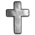 thumbnail image 1 of 2 oz Hand Poured Silver - 9Fine Mint (Cross), 1 of 4