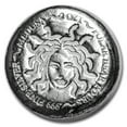 thumbnail image 1 of 2 oz Hand Poured Silver Round - PBP (Medusa), 1 of 2
