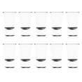 thumbnail image 1 of 2 oz. Lord Shooter Etched Shot Glasses, 10 pack, 21st Birthday Party, Lounge Glassware, Black, 1 of 5