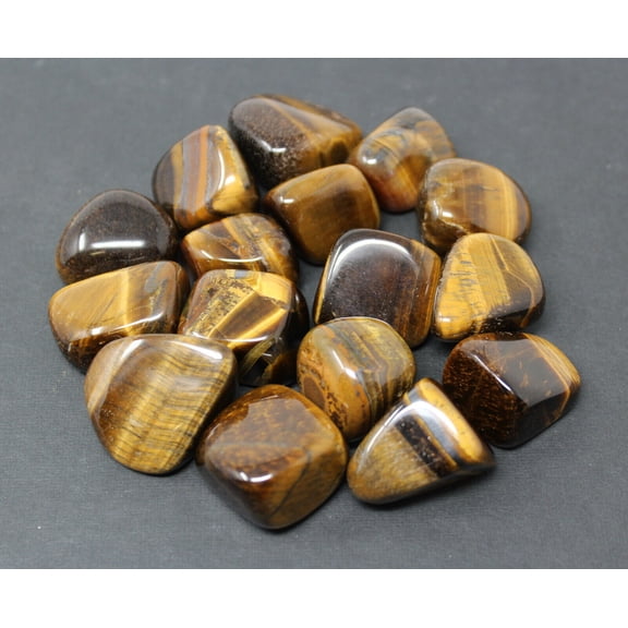 2 oz Tumbled Stones Blue Aragonite, Red Jasper, Moonstone, Clear Quartz and more