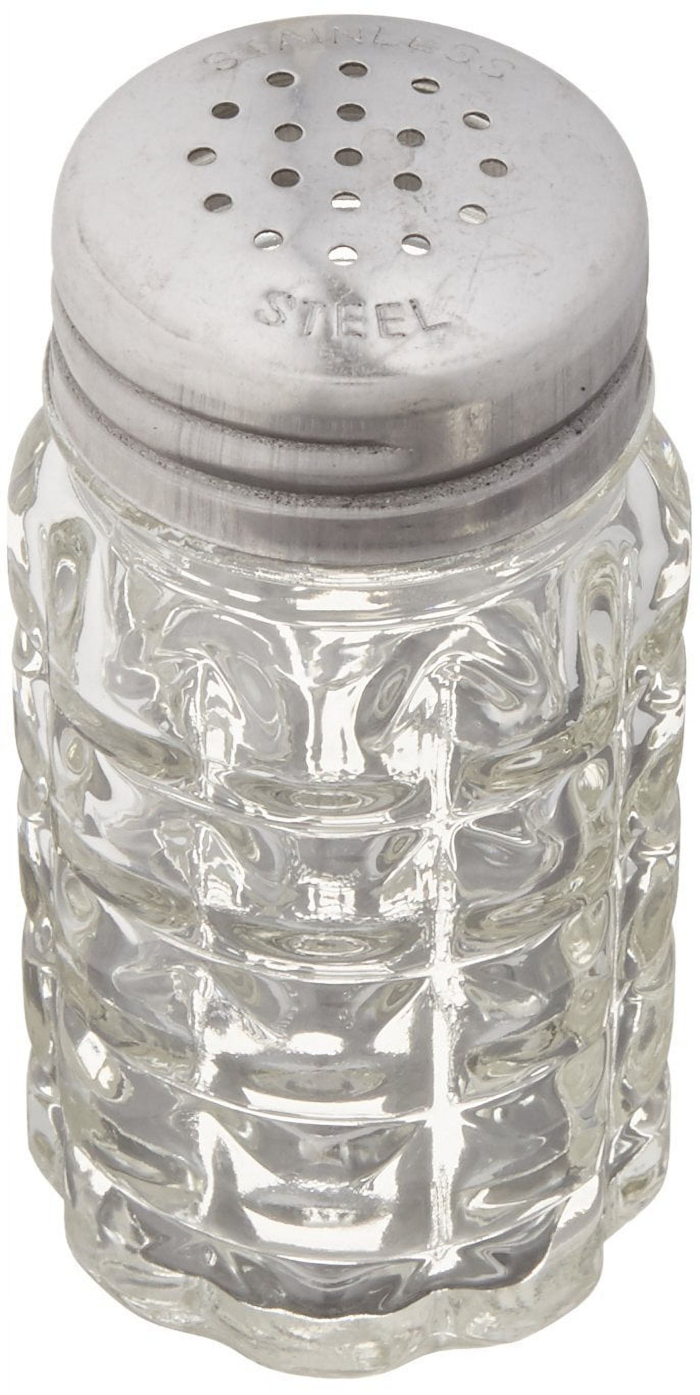 2+oz+Salt%2fPepper+Shaker+-+Glass%2c+3+1%2f2%22H - Walmart.com