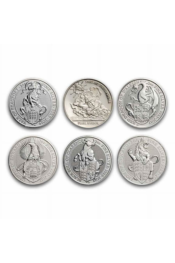 2 oz Silver Coin - Random Mint