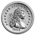 thumbnail image 1 of 2 oz Silver High Relief Round - 1804 Dollar, 1 of 3