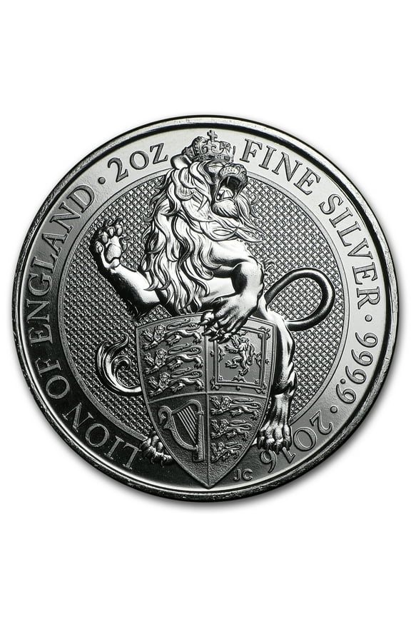 2 oz Silver Queen's Beasts BU (Random, Off Quality)