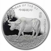 2 oz Silver Round - APMEX 2021 Year of the Ox