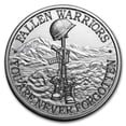 thumbnail image 1 of 2 oz Silver Round - Battlefield Cross, 1 of 3