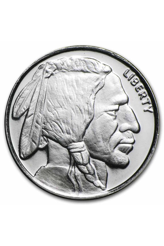 2 oz Silver Round - Buffalo