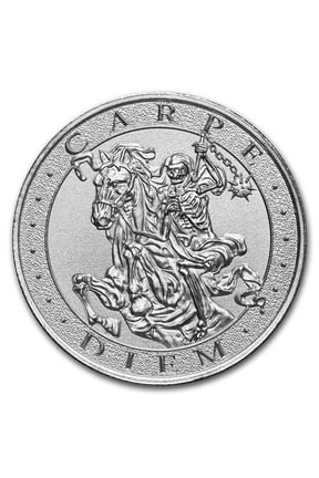 2 oz Silver Round - Latin Allure Series: Carpe Diem