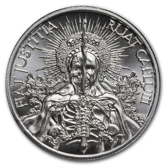 2 oz Silver Round - Latin Allure Series: Fiat Justitia Ruat Clum