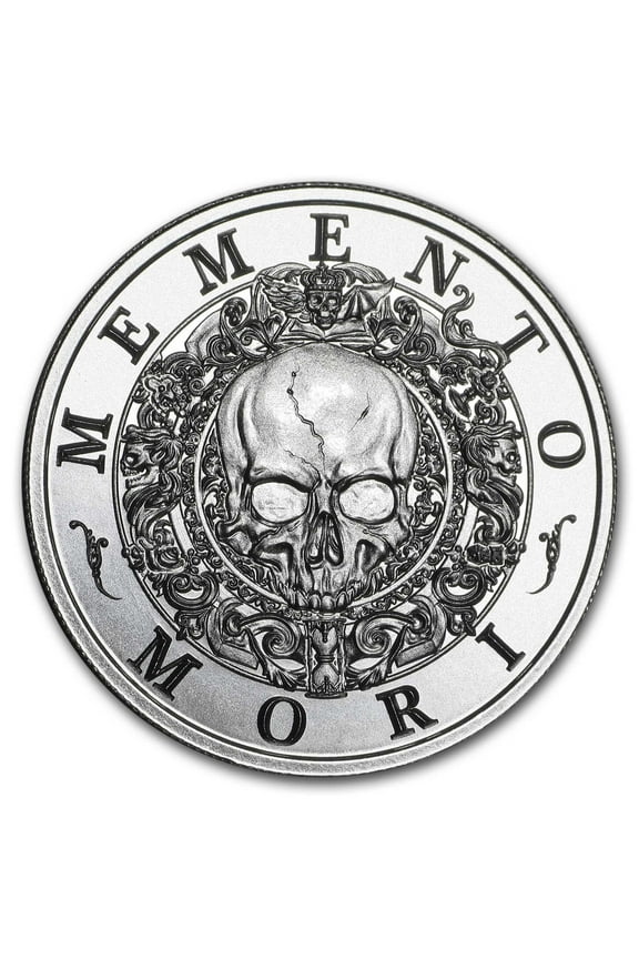2 oz Silver Round - Latin Allure Series: Memento Mori