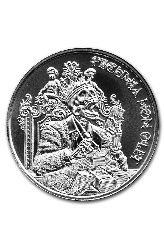 2 oz Silver Round - Latin Allure Series: Pecunia Non Ole
