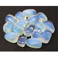 thumbnail image 1 of 2 oz Tumbled Stones Blue Aragonite, Red Jasper, Moonstone, Clear Quartz and more, 1 of 10