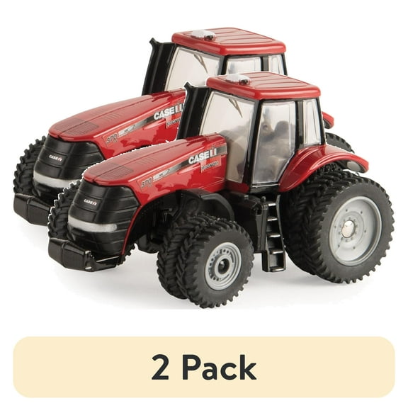 (2 pack) 1:64 Case IH Modern Die Cast Tractor