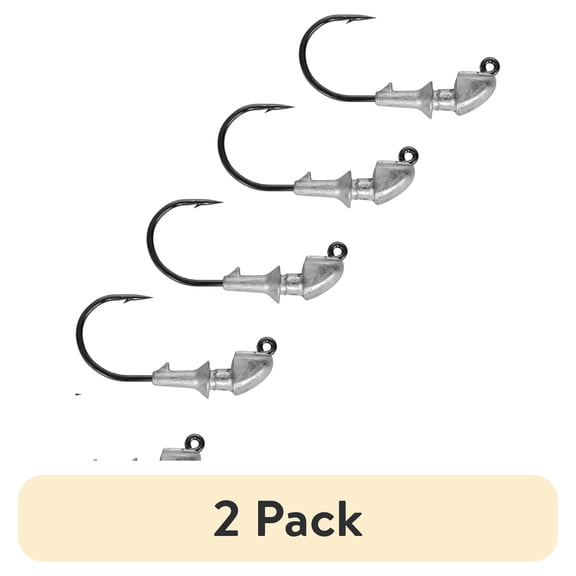 (2 pack) Buckeye Lures Spot Remover Jig Head 1/8 oz. Unpainted 5-Pack – A-Rig Kit