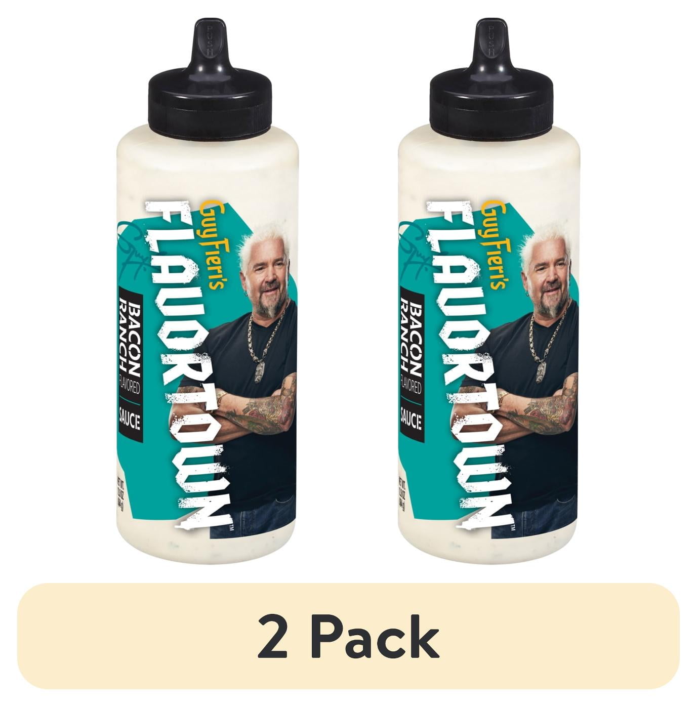 (2 pack) Flavortown Bacon Ranch Flavored Sauce 12.8 oz - Walmart.com