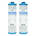 thumbnail image 1 of (2 pack) 2.5 x 10" RV Water Filter Activated Carbon Block Push-Nipple Cartridge Replaces KW1, 1 of 3