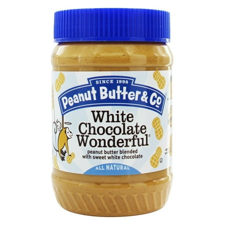 (2 pack) (2 Pack) Peanut Butter & Co White Chocolate Wonderful Peanut Butter, 16 oz