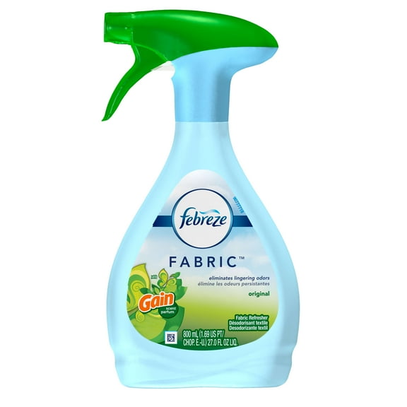Febreze Odor-Fighting Fabric Refresher with Gain, Original, 27 fl oz