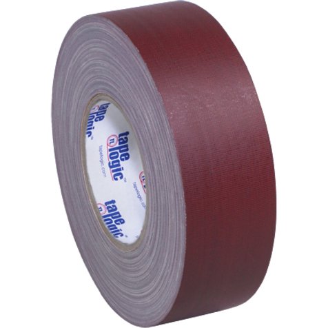 2" x 60 yds. Burgundy 11 Mil Gaffers Tape