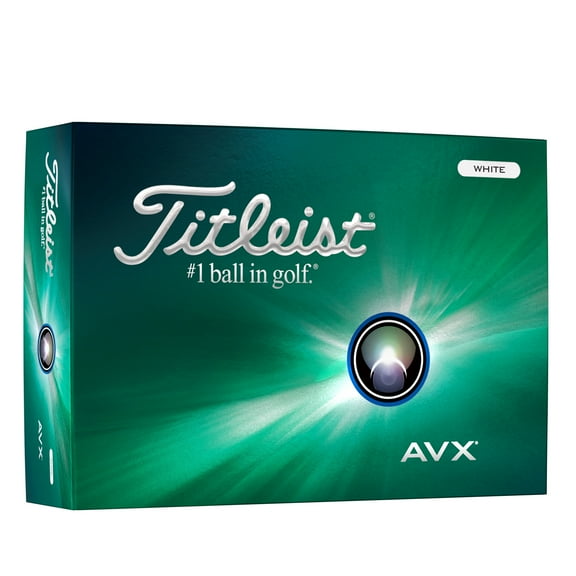 (2 pack) 2024 Titleist AVX White