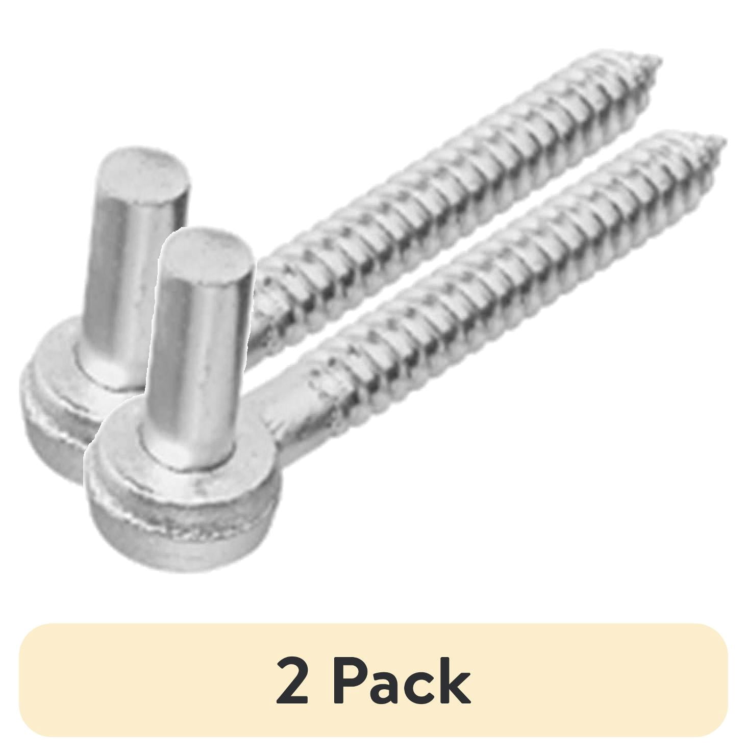(2 pack) 291BC 3/4" x 6" Screw Hook - Zinc Plated