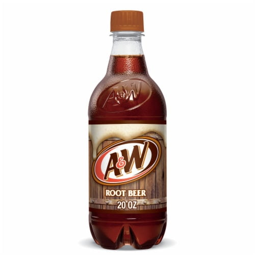 (2 pack) 2X-A&W Root Beer Soda Bottle - 20 fl oz