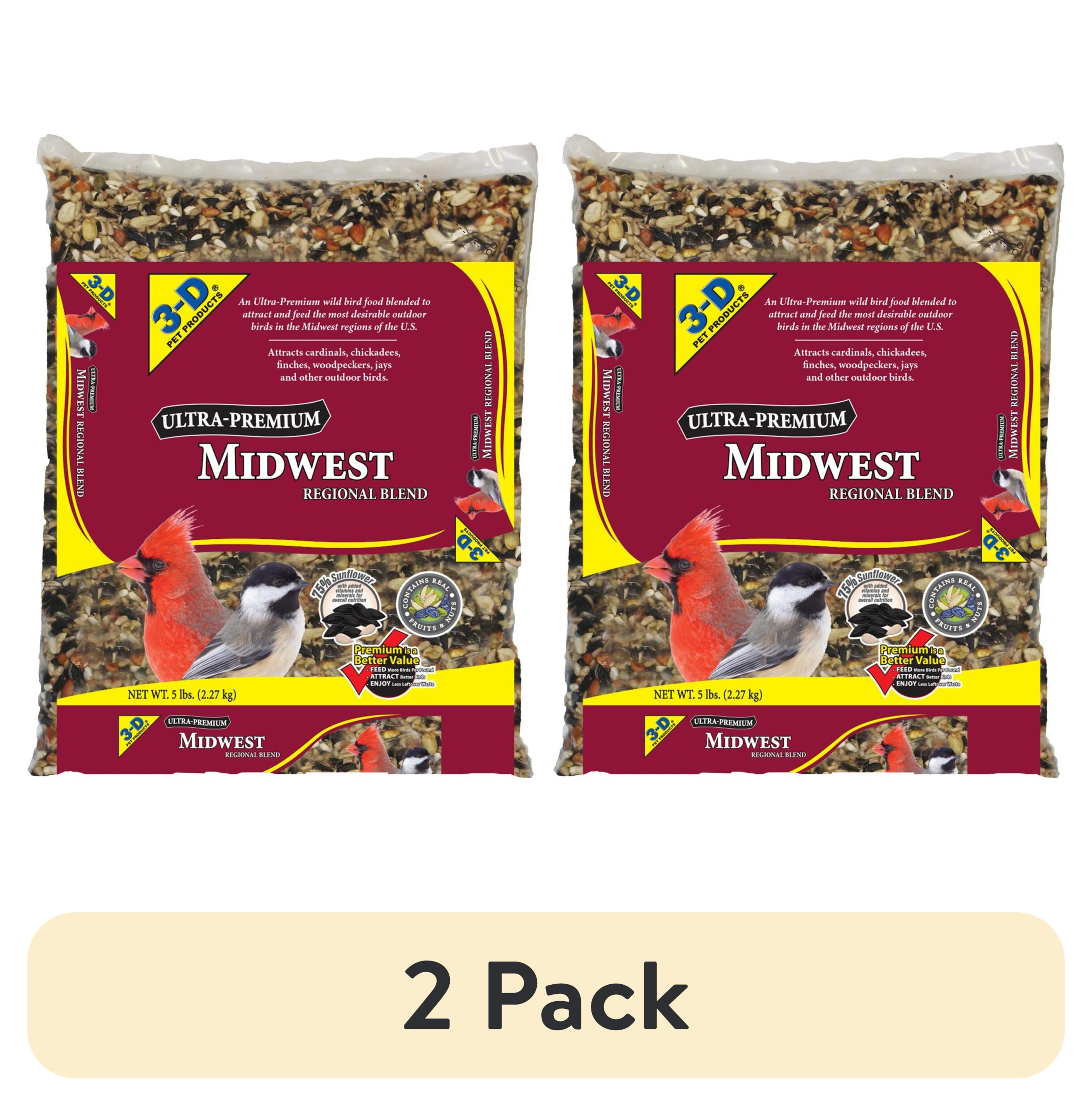 3-D Pet Products Ultra Premium Midwest Region Blend Dry Wild Bird