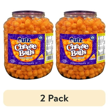 35 oz Utz Cheddar Cheese Balls Barrel