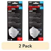 2 pack 3M N95 Aura Particulate Respirator 9205+, 3 Pack