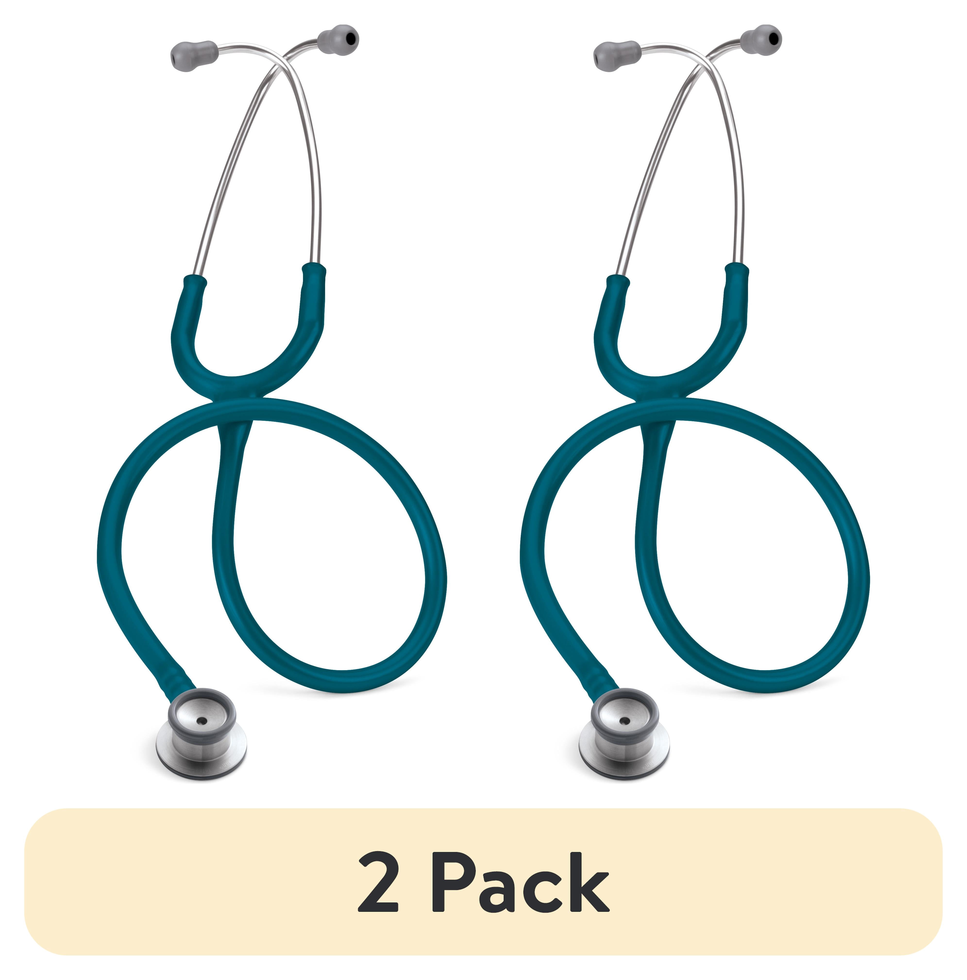 (2 pack) 3M Littmann Classic II Infant Stethoscope, Stainless Steel Chestpiece, 28" Caribbean Blue Tube