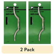 (2 pack) 4 1/2" Rope Cleat, Zinc, Peerless Chain Company, #4712538CL