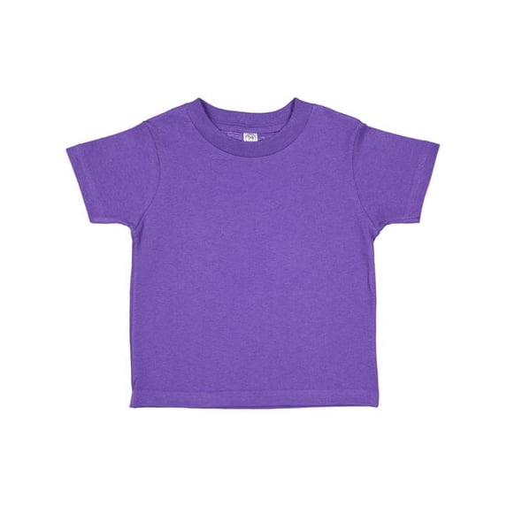 (2 pack) 4.5-ounce Boy's Fine Boy's Jersey Purple Cotton T-shirt