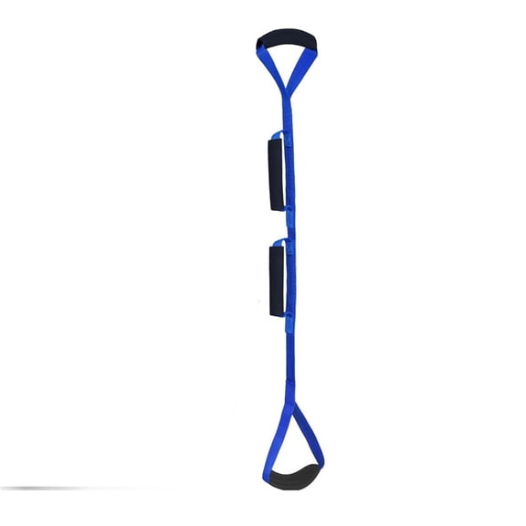 2 pack 40 Inch Long Leg Lifter, Rigid Leg Lifter Strap with Handgrips &Foot Loop, Leg Lifter After Hip Replacement&Knee Surgery Recovery Aids Kit,Getting Legs in and Out of Bed,Car,Wheelchair