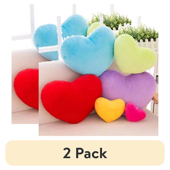 (2 pack) 40cm Valentines Day Pillow Sawvnm Plush Cute Toy for Lover Kids Festival Gift New Year Savings